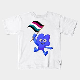 Questioning Flag Four! Kids T-Shirt